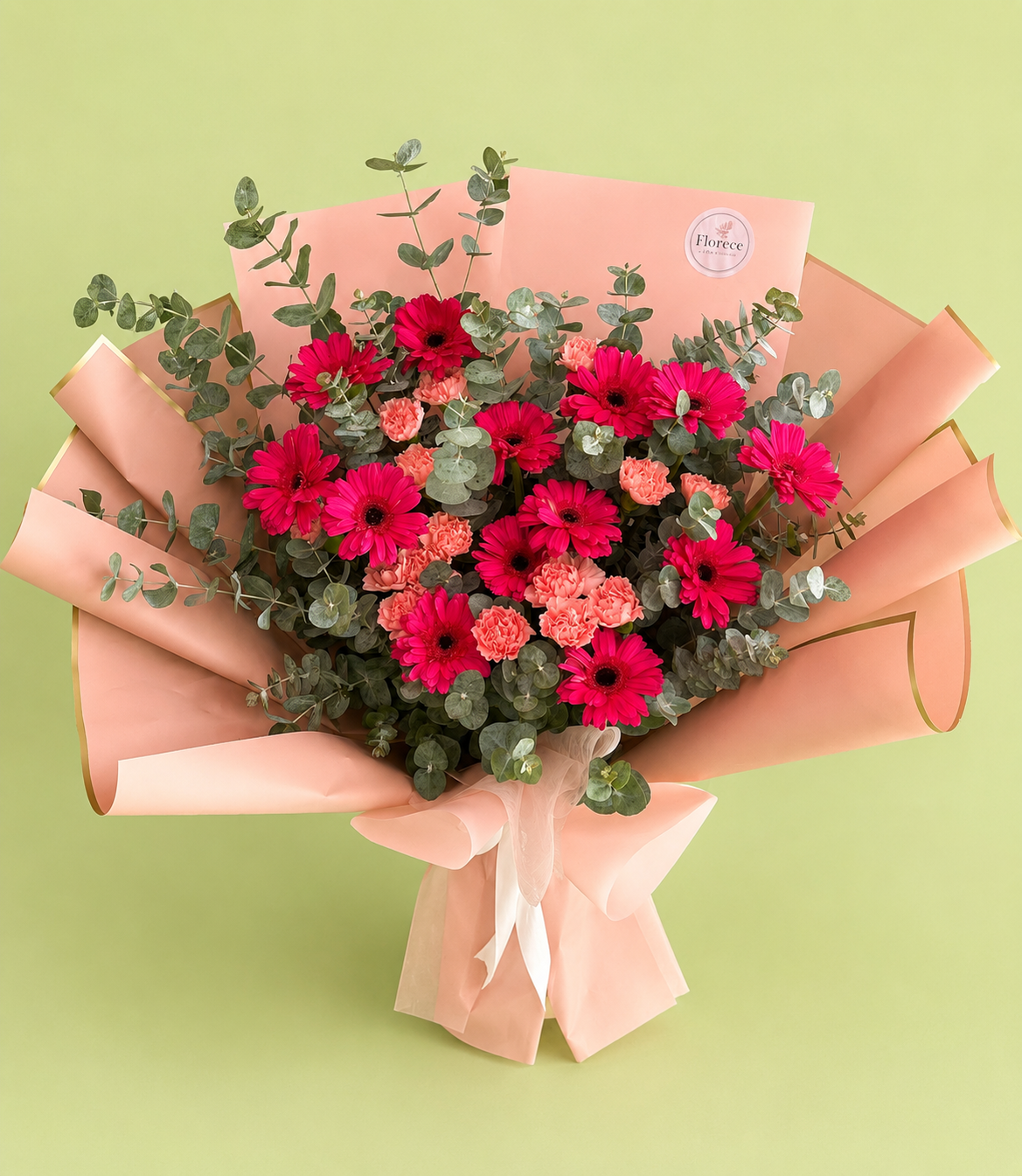 Gerberas y claveles