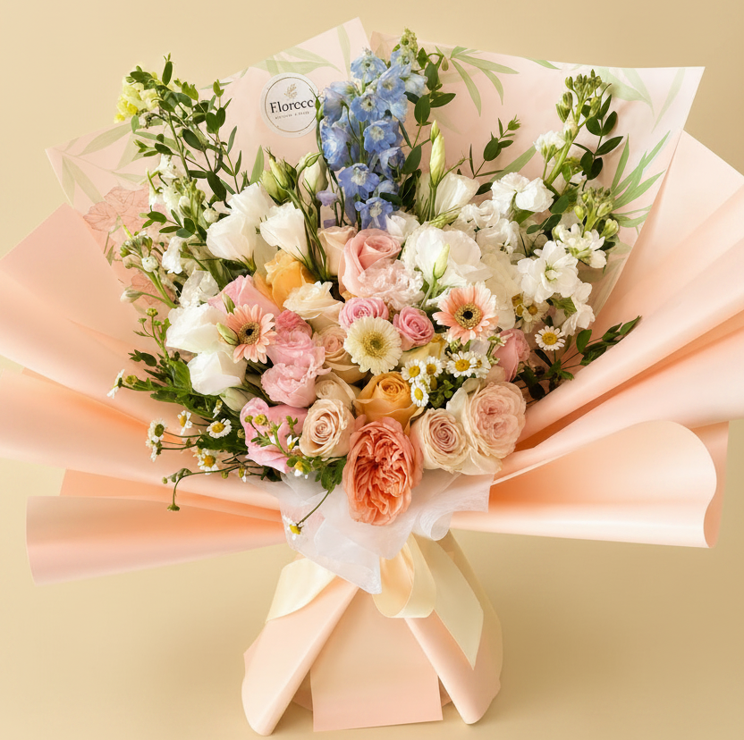 Peach pink
